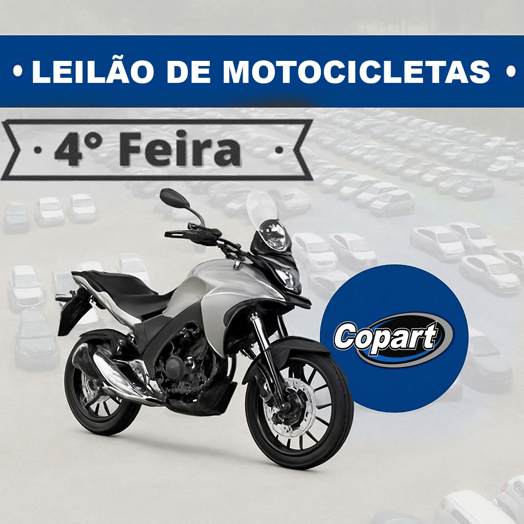 Leilão De Motos / Quarta-Feira 14/05/2025